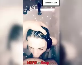 Luna Raise bathtub POV blowjob snapchat free