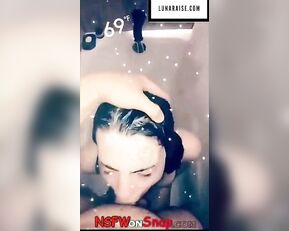 Luna Raise bathtub POV blowjob snapchat free