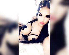 Stacey Carla black lingerie teasing snapchat free