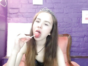 Playing with her pussy