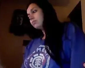 Nice hairy twat gets banged from behind