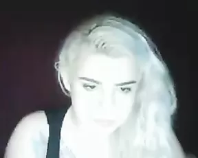 Awesome busty blonde wife masturbates