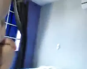 Short but too hot head and swallow cum by so pretty milf brunette wife