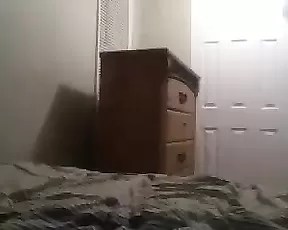 Eating her tight pussy on a bed