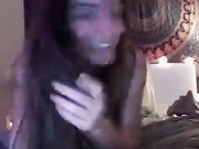 Sexy blonde banged by a sex machine