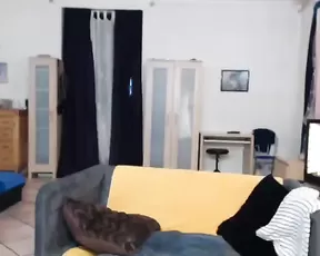 Cute blonde angel showing off
