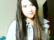 Blonde is sucking a black cock