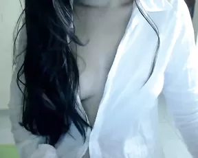 Filling her throat with cum