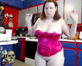 Lovely chick displays her large boobs