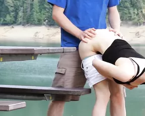 Sexyredfox89 public sex and the lake ManyVids Free Porn Videos