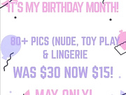 Brea Rose Birthday Deals in my Store ManyVids Free Blow Jobs Porn