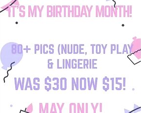 Brea Rose Birthday Deals in my Store ManyVids Free Blow Jobs Porn