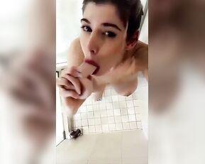 Andie Adams shower snaps snapchat free
