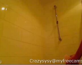 CrazyM_ MissKreazy great soapy ass - shower MFC Retro Livesex1