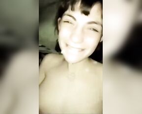 Luna Raise blowjob van while friends driving snapchat free