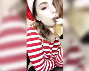 Bambi striptease dildo blowjob snapchat free