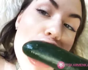 Karmen Karma Fucking Cucumber ManyVids Free Porn Livesex