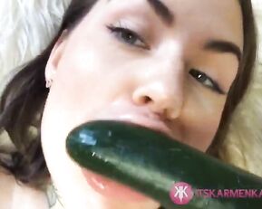 Karmen Karma Fucking Cucumber ManyVids Free Porn Livesex