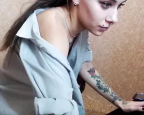 Alexxxa_9 Chaturbate nude inked camwhore w/ tight ass cam video