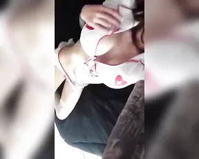 Karma sexy nurse dildo masturbation snapchat free