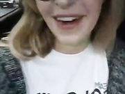 Ginger Banks public dildo blowjob snapchat free