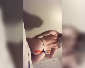 Justine Aquarius bathroom pussy play snapchat free