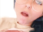 Skye Blue bathtub anal plug dildo masturbation snapchat free