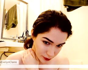 Evelynclaire hairy pussy Chaturbate porn