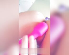 Taylor White pleasure w/ pink sex toy - snapchat premium amateur livesex1