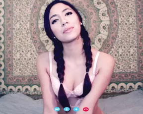 RobinMae CEI Skyping With Daddy - MFC Cam Porn Video