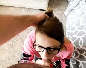 Annah12 slutty nerd gets messy facial 2018_07_08 - onlyfans free porn
