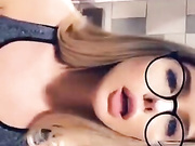 Andie Adams gym public toilet pussy fingering snapchat free