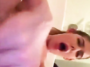 Andie Adams bathtub pussy fingering close view snapchat premium