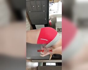 Justine Aquarious twerking booty spreading snapchat free