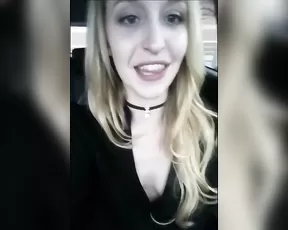 Ginger Banks masturbation car 2017_05_31 - onlyfans free porn