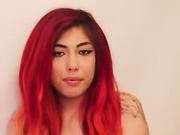 Ashleejuliet cute tattooed princess eats popcorn ManyVids Free Porn Videos