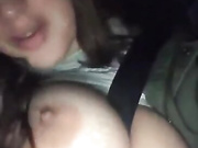 Lee Anne night boobs flashing car snapchat free
