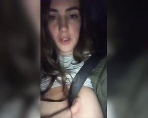 Lee Anne night boobs flashing car snapchat free