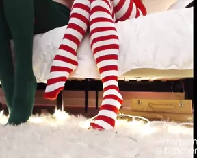 Harper Madi christmas leggings tease ManyVids Free Porn Videos