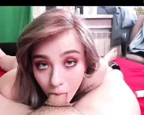 Persifnut Chaturbate Webcam B/G couple deepthroat blowjob video