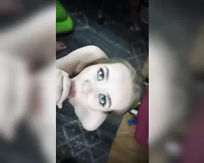 Miss Banana sloppy blowjob snapchat free