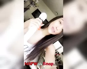 Rainey James hitachi show orgasm snapchat free