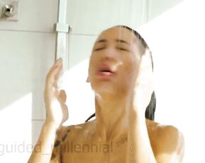 Amia Miley Shower - onlyfans free porn