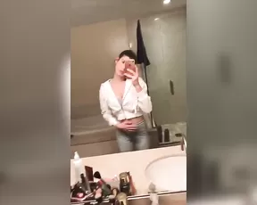 Andie Adams shower show snapchat free