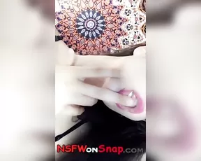 Sarah Luv blue panties teasing snapchat free