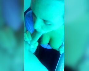 Adrian_Maow Boy Girl POV Blowjob Facial in the Tanning Bed - MFC BG