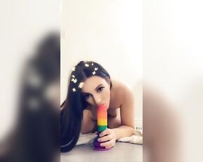 Kathleen Eggleton rainbow dildo blowjob snapchat free