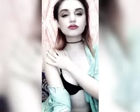 Bambi purple dildo pussy anal masturbation snapchat free