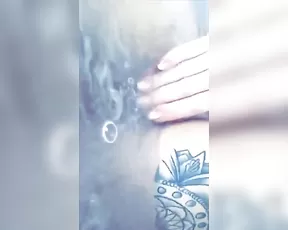 Katie Gee bath pussy fingering snapchat free