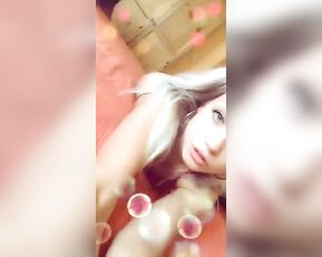 Paola Skye teasing bed snapchat free
